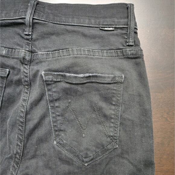 Mother Insider Crop Step Fray Not Guilty Wash Jean Size 25 - Picture 9 of 9